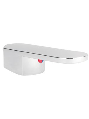 46721 - Maneral plano para monomando de lavabo, cromo, Basic