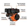 101328 - Motor a gasolina 9 HP, Truper