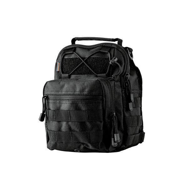67022 - Mochila táctica multiusos negra, Truper