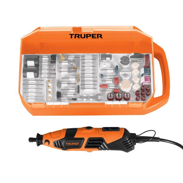 101669 - Herramienta rotativa 150W con 201 accesorios, TRUPER PRO