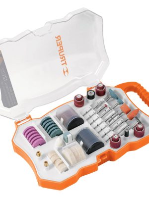 100757 - Kit de accesorios p/herramienta rotativa, 121 pzs, TRUPER