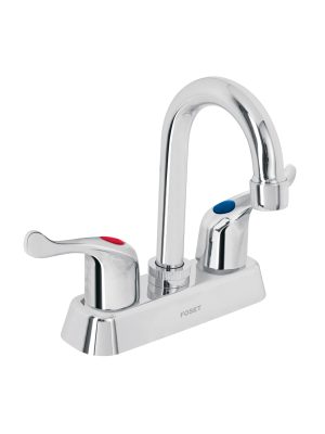 45513 - Mezcladora 4' lavabo, ABS, cuello bar, palanca, BASIC