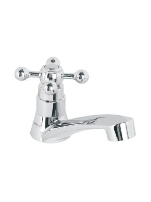 48383 - Llave individual lavabo, ABS, cruceta, BASIC