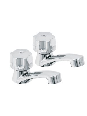 MP-242.jpg 49308 - Juego llaves individuales lavabo, ABS, hexagonal, BASIC