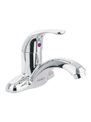 48191 - Monomando lavabo, ABS, nariz curva, BASIC