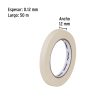20668 - Cinta masking tape de 1/2' x 50 m, Pretul