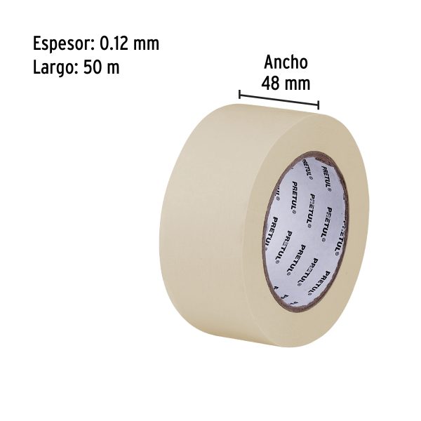 20672 - Cinta masking tape de 2' x 50 m, Pretul
