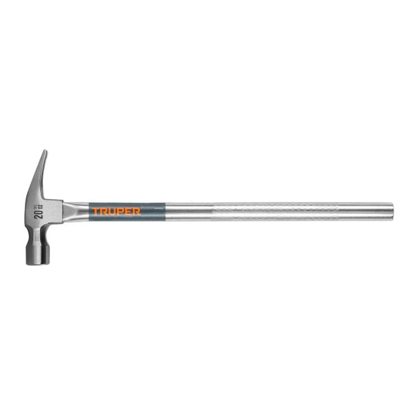 16703 - Martillo tubular pulido 20 oz uña recta, Truper
