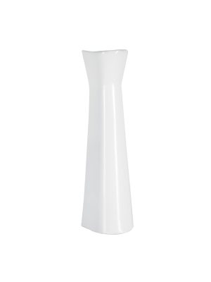 44005 - Pedestal de porcelana para lavabo, blanco, FOSET