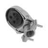 46942 - Mufa con abrazadera para tubo 1/2', Volteck