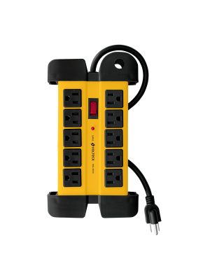 48190 - Multicontacto 14 AWG industrial supresor picos 10 entradas