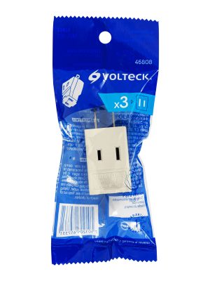 46808 - Multicontacto triple, tipo cubo, Volteck