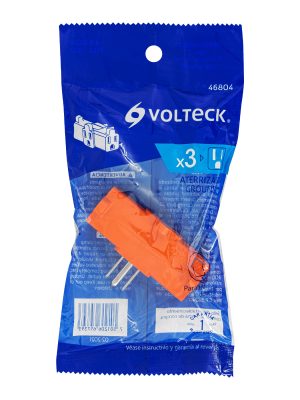 MUL-360E1.jpg 46804 - Multicontacto triple aterrizado, tipo 'T' reforzado, Volteck