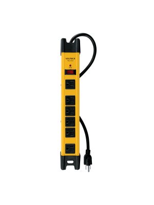 MUL-612X.jpg 48186 - Multicontacto 14 AWG industrial supresor de picos 6 entradas