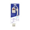MUL-615UE1.jpg 46329 - Multicontacto 14 AWG 6 entradas 2 ptos. USB sup. 150J marfil