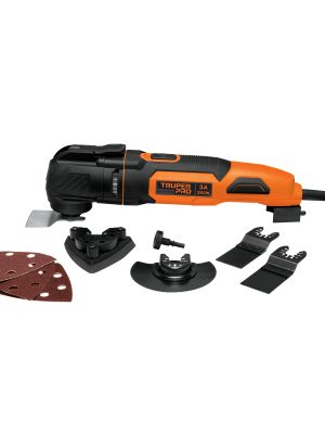 102429 - Multiherramienta 350W con 9 accesorios, TRUPER PRO