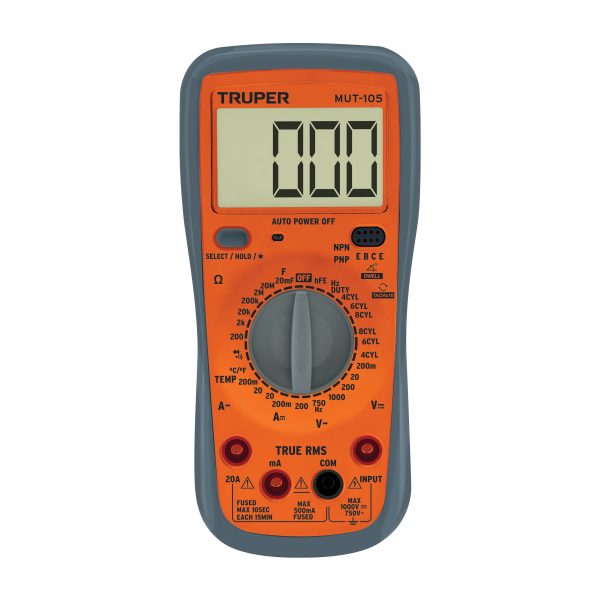 10403 - Multímetro digital para mant automotriz con RMS verdadero