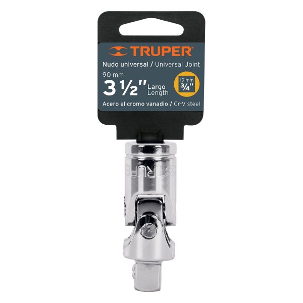 13910 - Nudo universal para dados con cuadro de 3/4', Truper