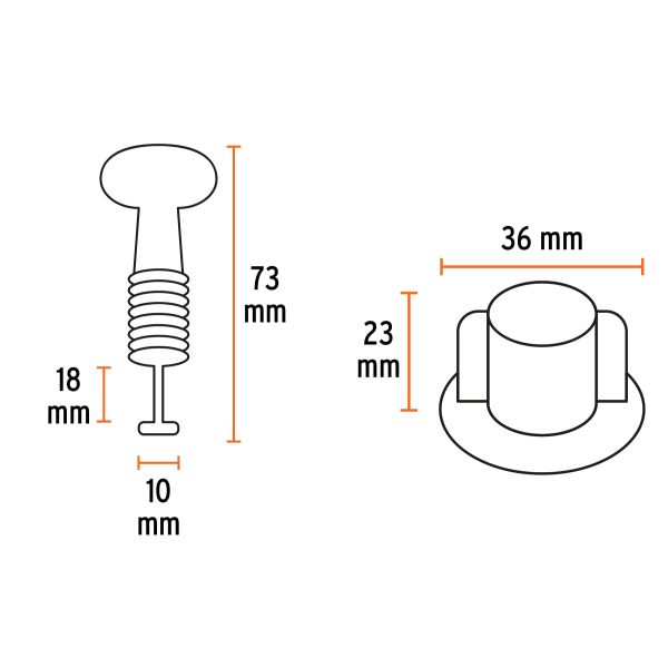 102395 - Bolsa con 50 niveladores de azulejos, TRUPER