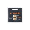 19024 - Niple de latón, macho-macho, cuerda 1/4' NPT, TRUPER