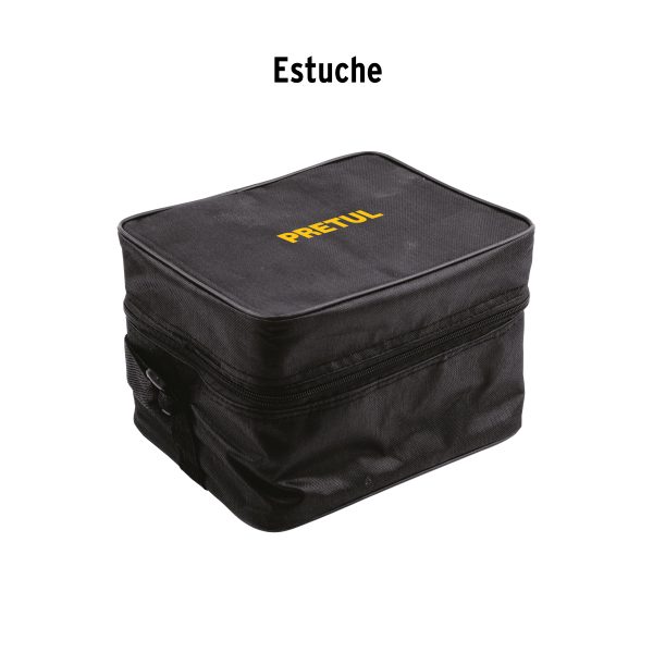 29924 - Nivel láser verde, alcance 25m, 16 líneas, recargable, PRETU