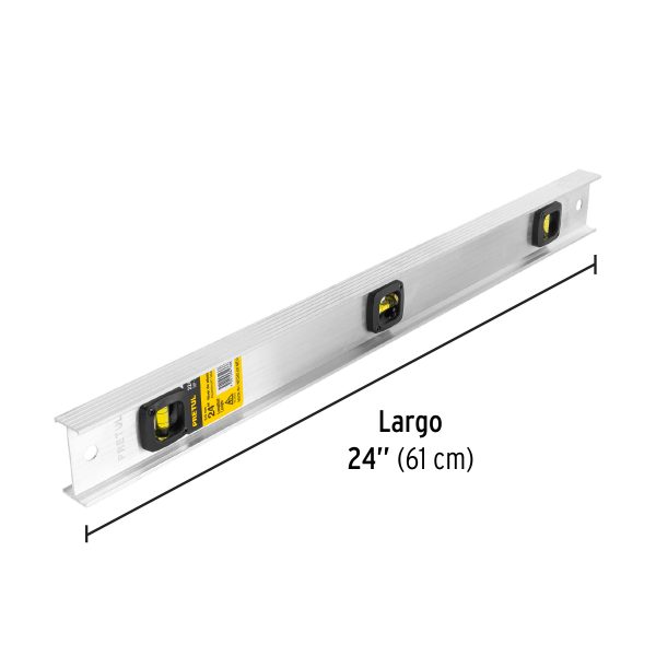 22460 - Nivel de 24' con cuerpo de aluminio, Pretul