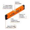 11223 - Nivel torpedo magnético de 9' con cuerpo de ABS, Truper