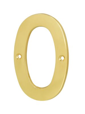 NUCH-0.jpg 43678 - Número 0 de latón sólido 4', HERMEX