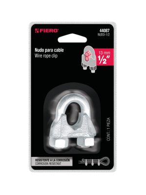 NUDO-1-2E1.jpg 44087 - Blíster c/1 nudo (perro) de hierro p/cable de 1/2', Fiero