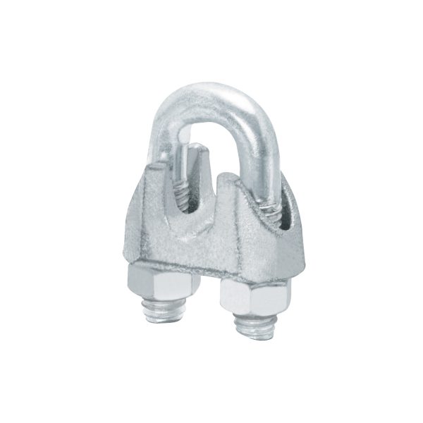 44086 - Blíster c/1 nudo (perro) de hierro p/cable de 3/8', Fiero