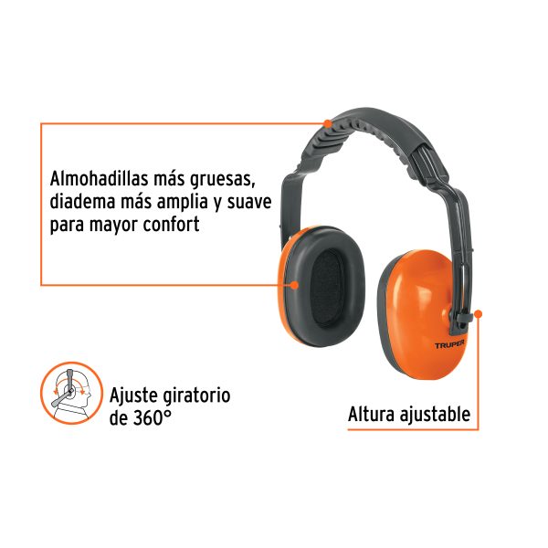 14257 - Orejera ajustable, Truper