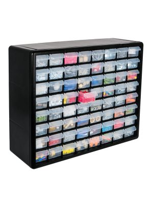 10895 - Organizador con 64 gavetas, Truper
