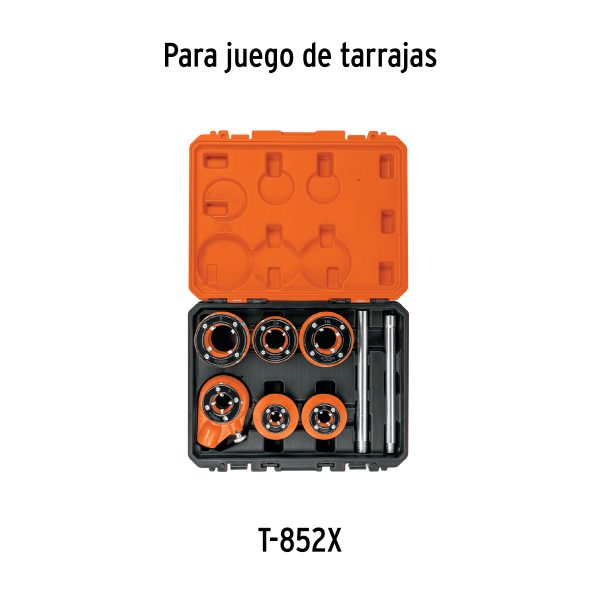 14616 - Juego de 4 peines de 1' para tarrajas T-852X, Expert