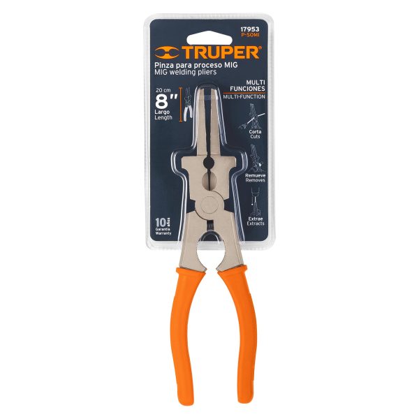 17953 - Pinza 8' para proceso MIG, multifunciones, TRUPER