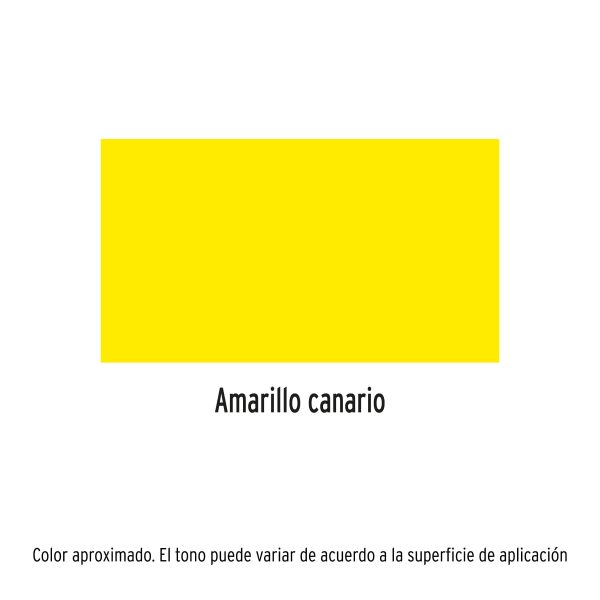 19049 - Pintura en aerosol, amarillo canario, bote esbelto, 400 ml