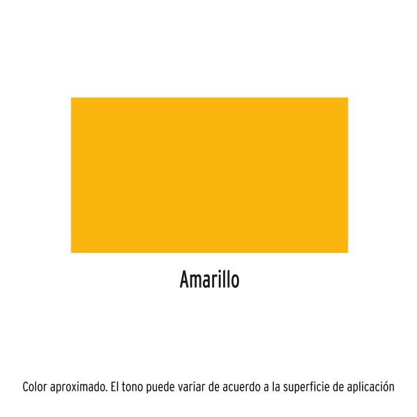 19042 - Pintura en aerosol, amarillo, bote esbelto, 400 ml