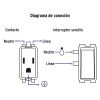 26633 - Placa armada interruptor y 2 contactos, marfil, Basic
