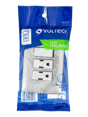 PA-APCO-I3PE1.jpg 46475 - Placa armada 2 contactos e interruptor,plata, línea Italiana