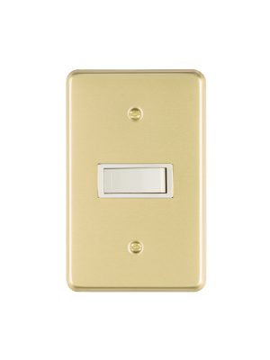 46386 - Placa armada con interruptor sencillo, línea Económica