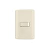 26641 - Placa armada 1 interruptor de escalera, marfil, Basic