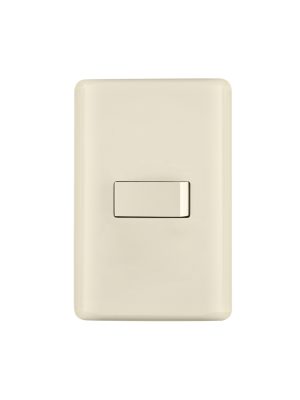 PA-APSE-EBI.jpg 26641 - Placa armada 1 interruptor de escalera, marfil, Basic