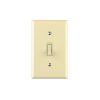 48491 - Placa armada interruptor sencillo, línea Standard, marfil
