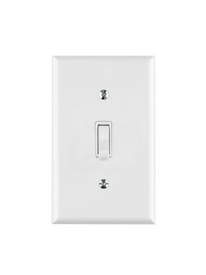 45952 - Placa armada interruptor sencillo, línea Standard, blanco