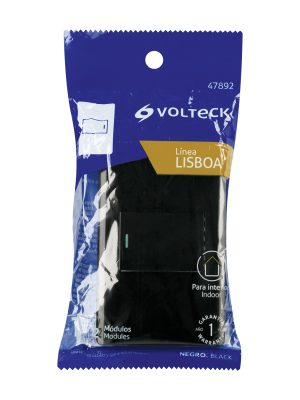 PA-APSE15-ELNE1.jpg 47892 - Placa armada negra 1 interruptor de 3 vías 1.5 mód, Lisboa