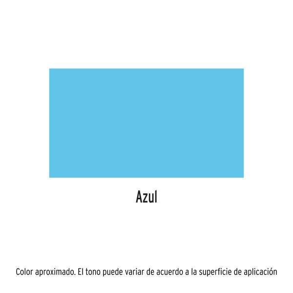 19039 - Pintura en aerosol, azul, bote esbelto, 400 ml, Truper