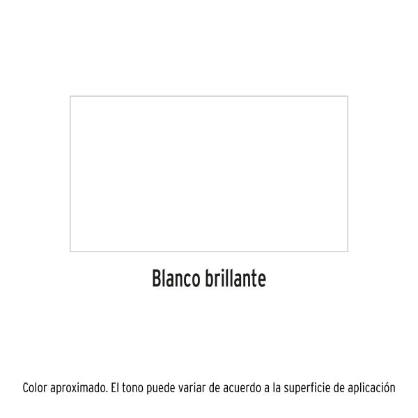 19032 - Pintura en aerosol, blanco brillante, bote esbelto, 400 ml