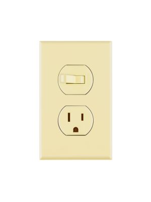 PA-COAP-S.jpg 48489 - Placa armada interruptor y contacto, línea Standard, marfil