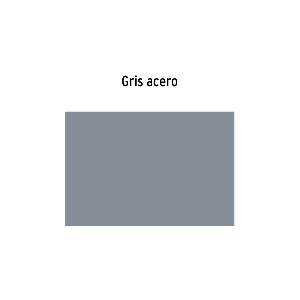 102803 - Pintura en aerosol, gris acero, bote tradicional, 400 ml