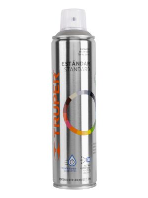 19045 - Pintura en aerosol, gris claro, bote esbelto, 400 ml