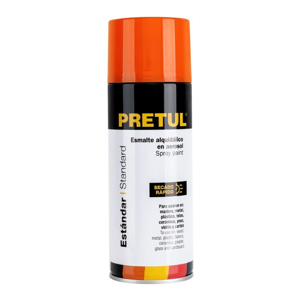 27181 - Pintura en aerosol, naranja, 400 ml, Pretul